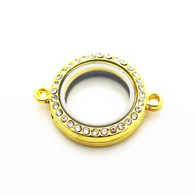 6pcs/lot Zinc Alloy Gold Round Crystal Floating Locket Bracelet Magnetic Living Glass Locket Fit Bracelet&Bangles Jewelry
6pcs/lot Zinc Alloy Gold Round Crystal Floating Locket Bracelet Magnetic Living Glass Locket Fit Bracelet&Bangles Jewelry
