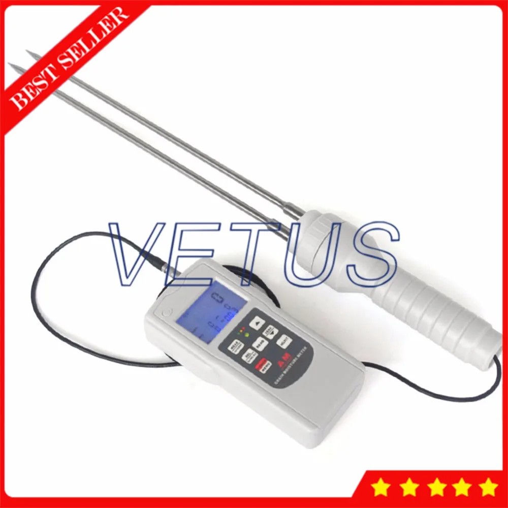 High Quality Grain Moisture Meter Tester Analyzer with Measuring Range 7~30% Wheet Paddy Rice Corn AM-128G
High Quality Grain Moisture Meter Tester Analyzer with Measuring Range 7~30% Wheet Paddy Rice Corn AM-128G