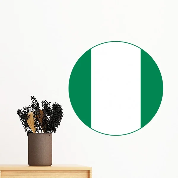 Nigeria Africa National Emblem Removable Wall Sticker Art Decals Mural DIY Wallpaper for Room Decal
Nigeria Africa National Emblem Removable Wall Sticker Art Decals Mural DIY Wallpaper for Room Decal