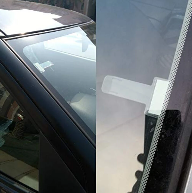 Автомобильный зажим для парковочных билетов из углеродного волокна toyota corolla