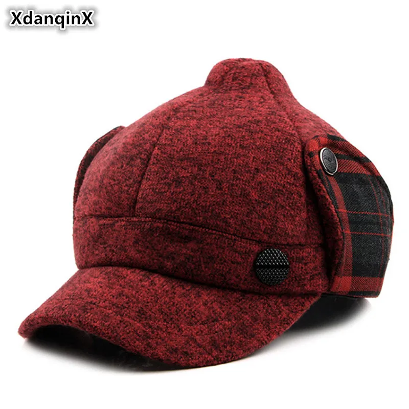 XdanqinX Autumn Winter Women's Warm Hat Fashion Baseball Cap Snapback Cap Cute Trend Sports Caps Young Women Thermal Tongue Cap
XdanqinX Autumn Winter Women's Warm Hat Fashion Baseball Cap Snapback Cap Cute Trend Sports Caps Young Women Thermal Tongue Cap