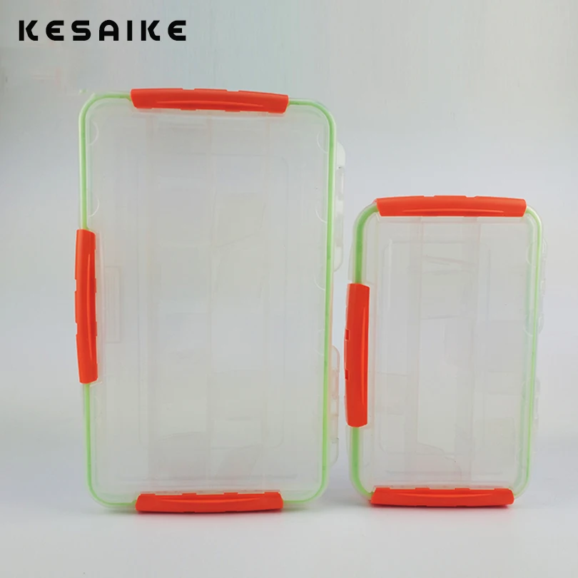 KESAIKE Clear Waterproof Fishing tackle box fish Lure Bait Hooks Tackle Storage Box Holder Accessories Tools Case
KESAIKE Clear Waterproof Fishing tackle box fish Lure Bait Hooks Tackle Storage Box Holder Accessories Tools Case