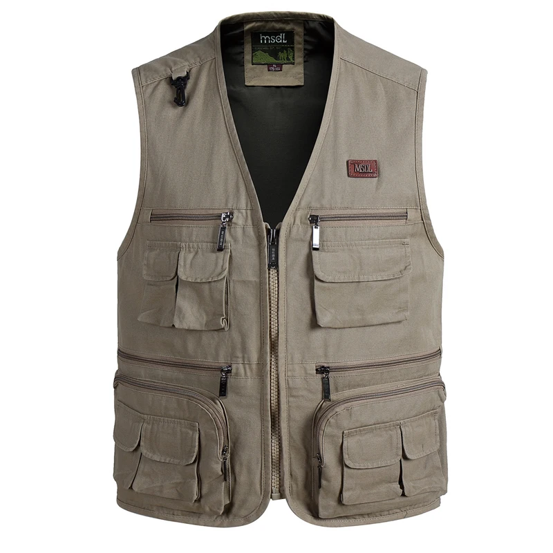 HO spring and autumn period and the 2020 men more pockets v-neck vests breathable practical zipper ma3 jia3
HO spring and autumn period and the 2020 men more pockets v-neck vests breathable practical zipper ma3 jia3