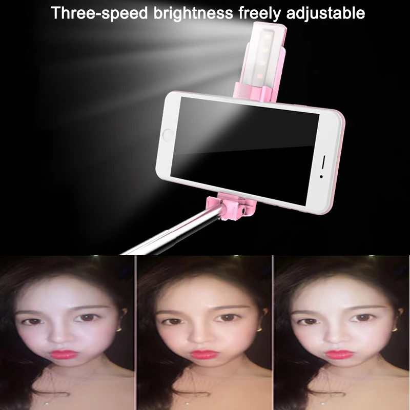 Dimmable LED Studio Camera Photography Light Photo Mobile Video Light with Tripod Selfie Stick Table Fill Light 
Dimmable LED Studio Camera Photography Light Photo Mobile Video Light with Tripod Selfie Stick Table Fill Light
