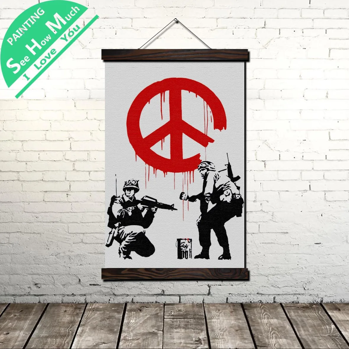 Don't War Soldiers Red Scroll Painting Canvas Vintage Poster and Prints Wall Art Pictures Bedroom Farmhouse Decoration
Don't War Soldiers Red Scroll Painting Canvas Vintage Poster and Prints Wall Art Pictures Bedroom Farmhouse Decoration