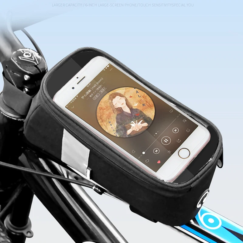 Sahoo серия велосипедная передняя рама Топ трубка сотовый мобильный телефон сумка