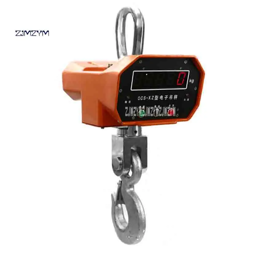 ZJMZYM Electronic Crane Scale OCS-XZ 10T A-type Aluminum Shell LED Digital Hanging Scale 10T/5KG Industrial Hook Scale Hot Sale
ZJMZYM Electronic Crane Scale OCS-XZ 10T A-type Aluminum Shell LED Digital Hanging Scale 10T/5KG Industrial Hook Scale Hot Sale