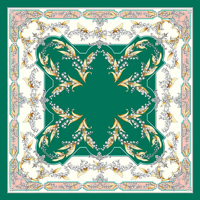 POBING New Square Hijab Scarf Women Flowers Print Soft Satin Silk Scarves Head Handkerchief Wholesale Shawl Wrap 90x90CM
POBING New Square Hijab Scarf Women Flowers Print Soft Satin Silk Scarves Head Handkerchief Wholesale Shawl Wrap 90x90CM