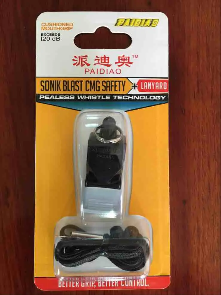 New Package PAIDIAO Whistle Seedless Plastic Whistle Professional Soccer Basketball Referee Whistle Dolphin Apito
New Package PAIDIAO Whistle Seedless Plastic Whistle Professional Soccer Basketball Referee Whistle Dolphin Apito