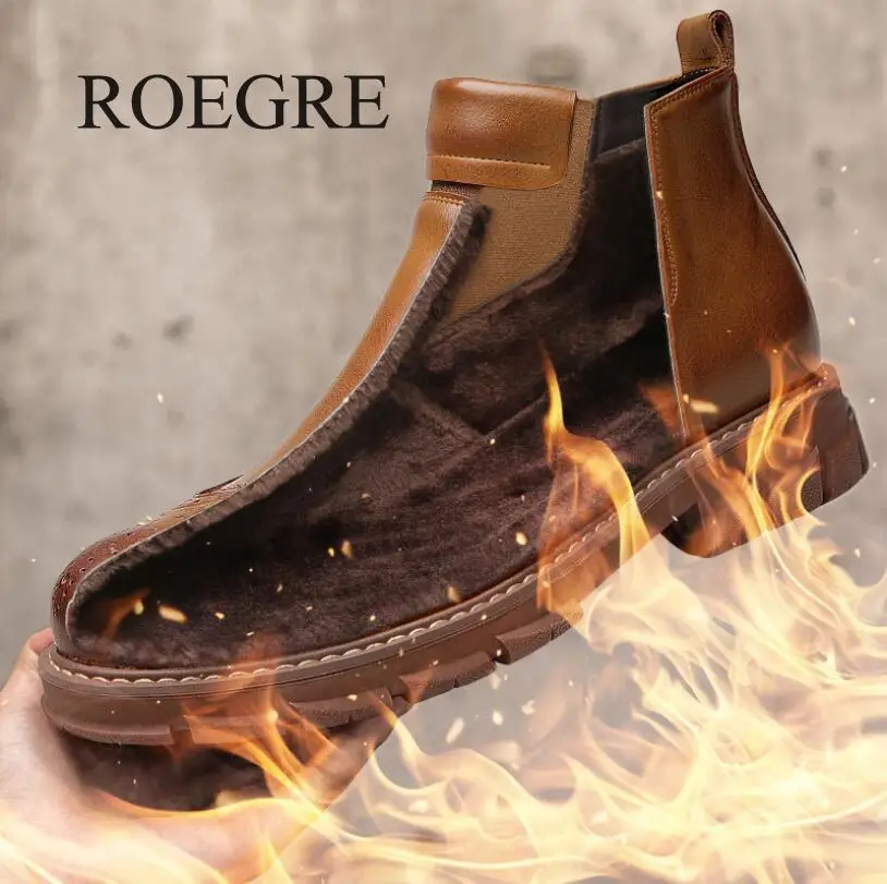 2019 New Genuine Leather Chelsea Boots Men New British Style Brogue Shoes For Men Casual Martin Boots Fashion Trend Ankle Boots
2019 New Genuine Leather Chelsea Boots Men New British Style Brogue Shoes For Men Casual Martin Boots Fashion Trend Ankle Boots