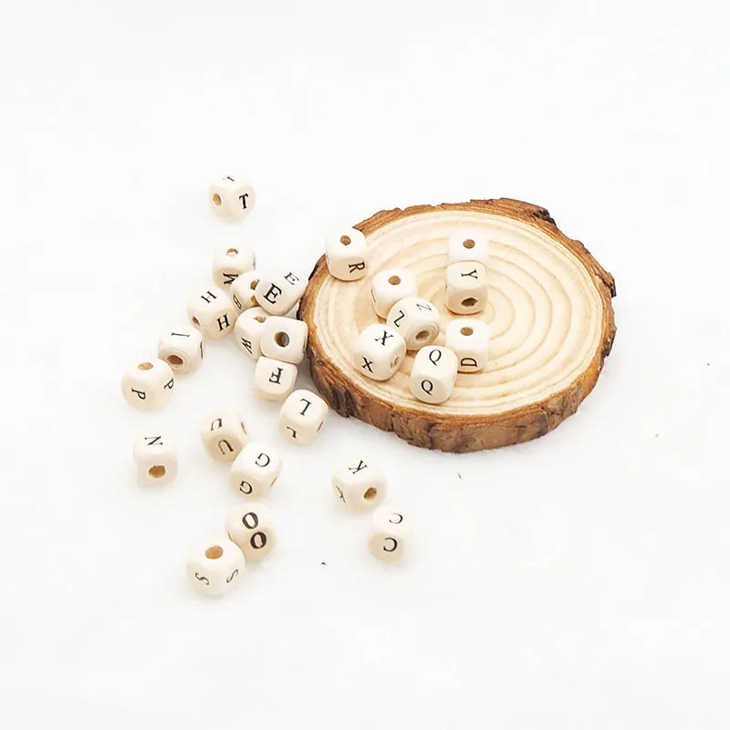Chenkai 10mm 500PCS Natural Color Alphabet Random Mixed Beads Spacer Wooden Letter Beads For Making DIY Baby Teether Accessories
Chenkai 10mm 500PCS Natural Color Alphabet Random Mixed Beads Spacer Wooden Letter Beads For Making DIY Baby Teether Accessories