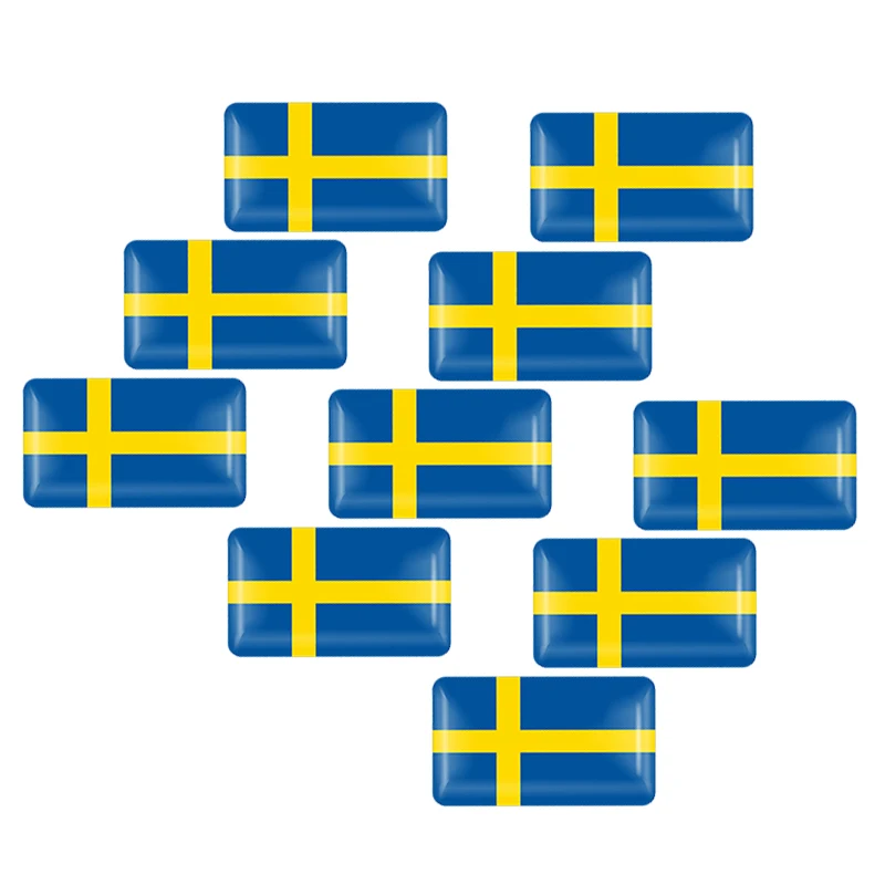 10Pcs Car Styling 3D Epoxy Sweden Flag Sticker Emblem Decal Badge For SE Cars Body Window Door for Volvo V70 XC60 S60 V60 V40
10Pcs Car Styling 3D Epoxy Sweden Flag Sticker Emblem Decal Badge For SE Cars Body Window Door for Volvo V70 XC60 S60 V60 V40