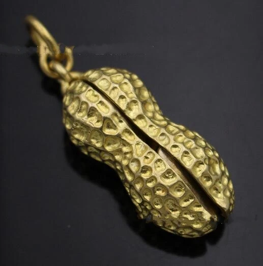 Copper Chinese Wind Can Open Peanut Handmade Car Key Chain Pendant Plant Longevity Fruit Statue
Copper Chinese Wind Can Open Peanut Handmade Car Key Chain Pendant Plant Longevity Fruit Statue