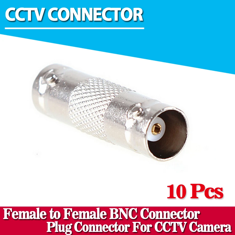 10 шт. Переходник BNC Мама мама для камеры видеонаблюдения|bnc connector|bnc femalebnc female to |