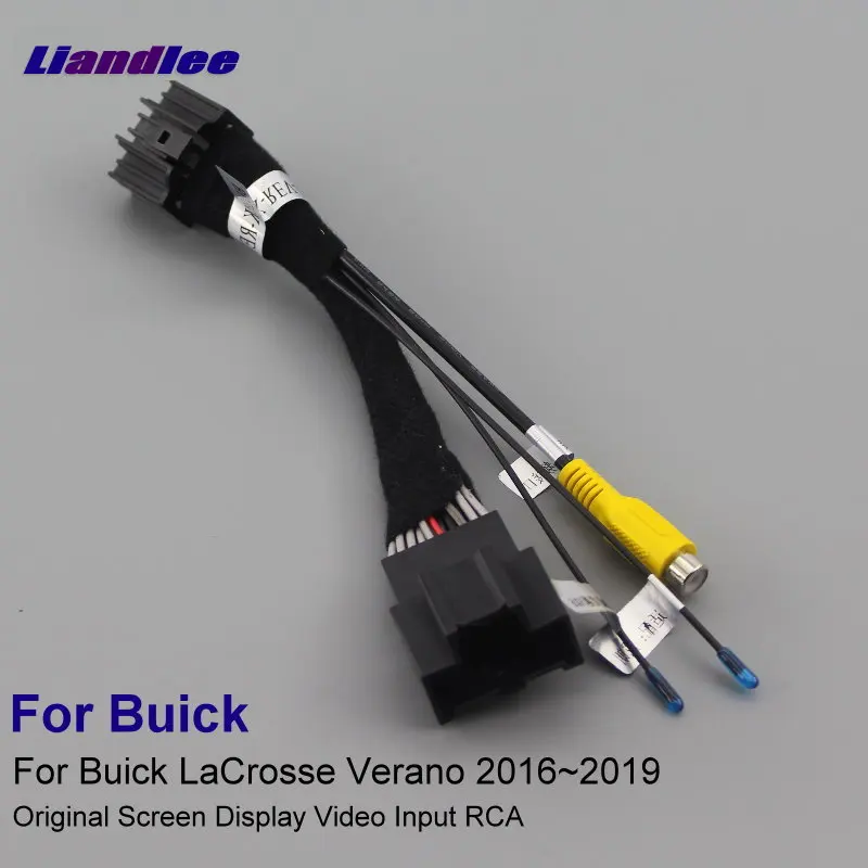 Liandlee For Buick LaCrosse Verano 2016-2019 20Pins RCA Adapter Connector Wire Cable Rear View Camera Original Video Switch
Liandlee For Buick LaCrosse Verano 2016-2019 20Pins RCA Adapter Connector Wire Cable Rear View Camera Original Video Switch