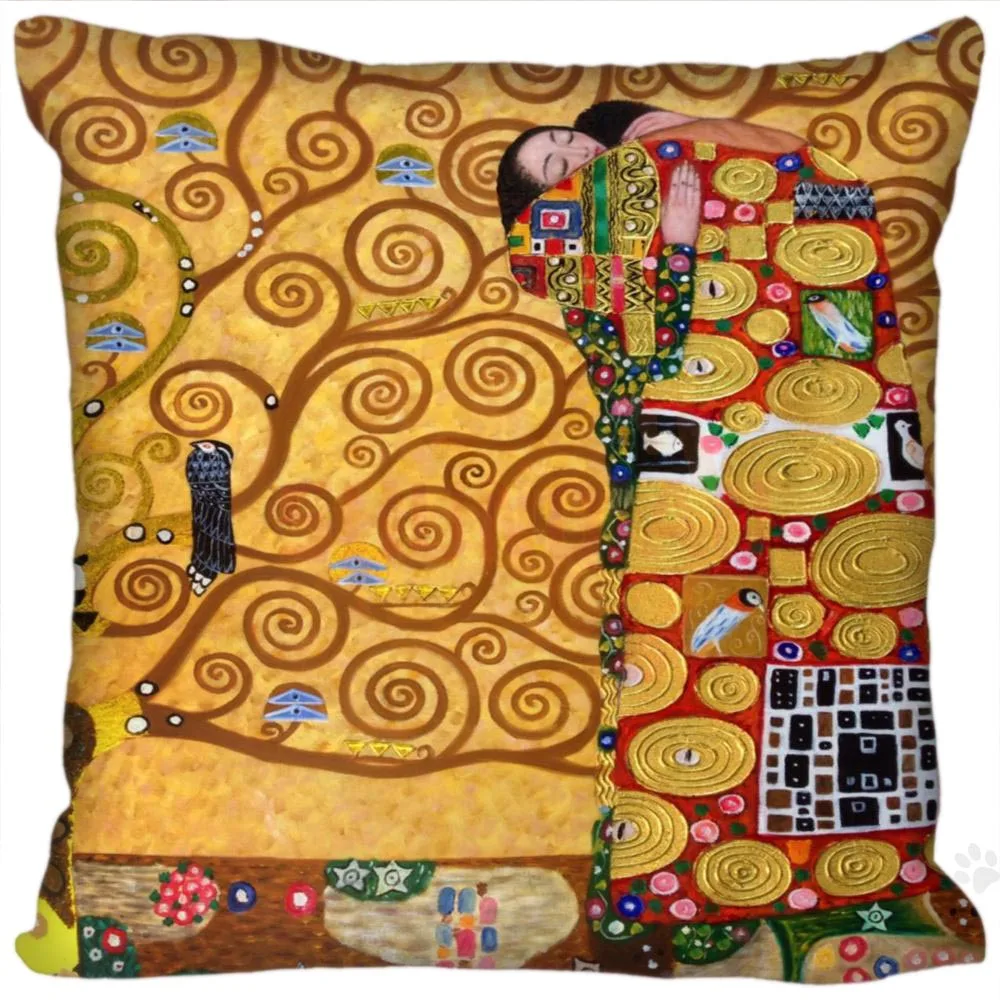New Hot Custom Pillowcase Gustav Klimt soft 35x35cm 40x40cm Drop Shipping Pillow Cover Zippered SQ01003@H097
New Hot Custom Pillowcase Gustav Klimt soft 35x35cm 40x40cm Drop Shipping Pillow Cover Zippered SQ01003@H097