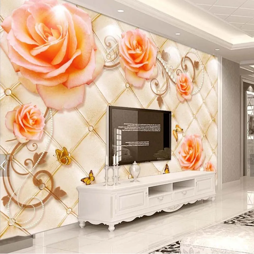 3D Flower Jewelry Mural Photo Wallpapers for Living Room TV Backsplash Wall Decor Large Murals Floral Wallpaper 3d Contact Paper
3D Flower Jewelry Mural Photo Wallpapers for Living Room TV Backsplash Wall Decor Large Murals Floral Wallpaper 3d Contact Paper