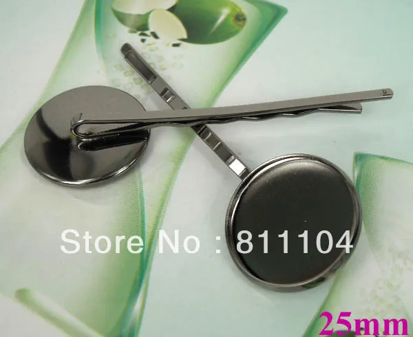 25mm Gunmetal Black Plated Copper Round Circle Edge Bezel Tray Cups Hair Clips Hairpins Hairwear Settings Blank Bases Wholesale
25mm Gunmetal Black Plated Copper Round Circle Edge Bezel Tray Cups Hair Clips Hairpins Hairwear Settings Blank Bases Wholesale