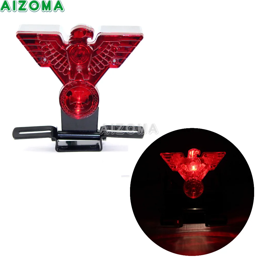 Motorbike Warbird Eagle Brake Taillight Metal License Plate Bracket Universal Running Light Tail Lamp For Honda Choppers Bobber
Motorbike Warbird Eagle Brake Taillight Metal License Plate Bracket Universal Running Light Tail Lamp For Honda Choppers Bobber