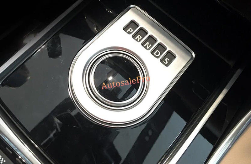 Interior Matt CHrome Console Gear Shift Box Panel Cover Trim 1pcs For Jaguar F-Pace X761 2016 2017
Interior Matt CHrome Console Gear Shift Box Panel Cover Trim 1pcs For Jaguar F-Pace X761 2016 2017