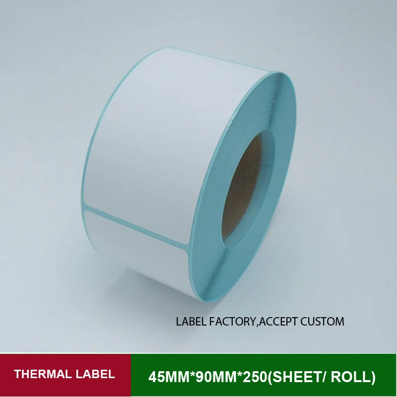 Barcode label 45mm*90mm 250pcs white blank paper roll thermal sticker barcode label can customized logo self adhesive
Barcode label 45mm*90mm 250pcs white blank paper roll thermal sticker barcode label can customized logo self adhesive
