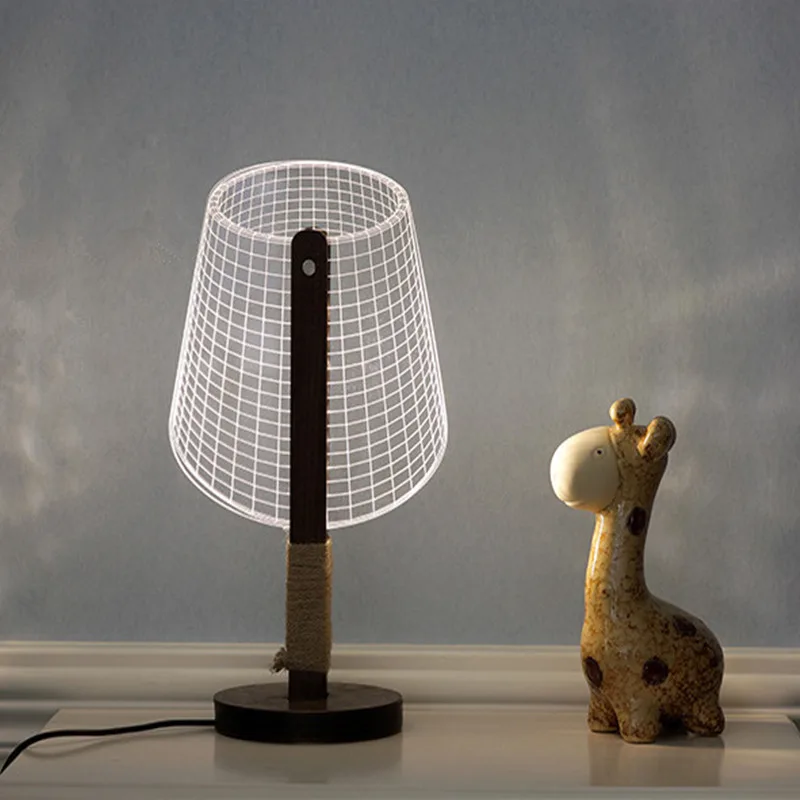 Creative LED Wood Art Acrylic 3D Night Light Table Lamp EU/US Plug Hotel Bedroom Children's room Home Decoration Lighting
Creative LED Wood Art Acrylic 3D Night Light Table Lamp EU/US Plug Hotel Bedroom Children's room Home Decoration Lighting