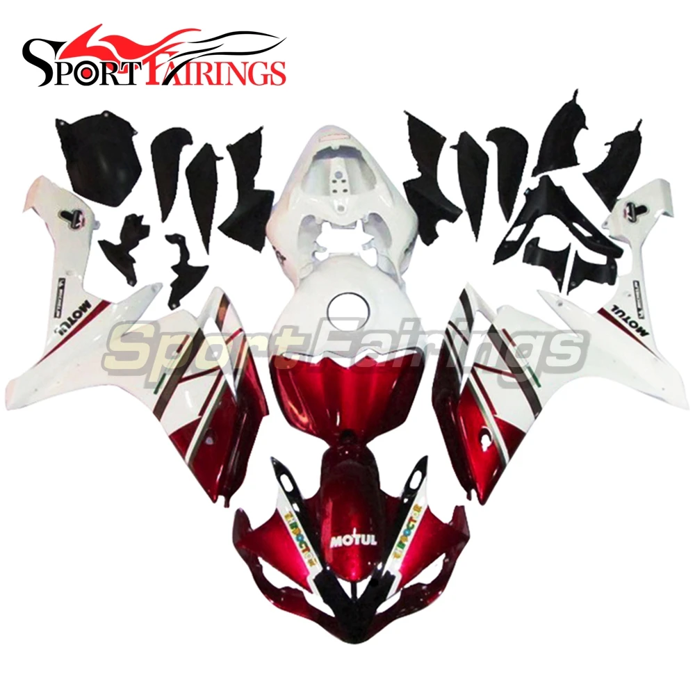 Полные Обтекатели для Yamaha R1 2007, 2008, Φ 07, 08, пластиковый комплект для мотоцикла из ABS-пластика с инъекцией, кузов с красной панелью, белый
Полные Обтекатели для Yamaha R1 2007, 2008, Φ 07, 08, пластиковый комплект для мотоцикла из ABS-пластика с инъекцией, кузов с красной панелью, белый