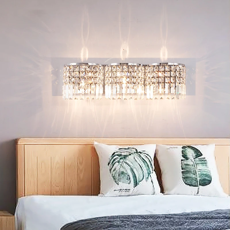 Crystal Wall Light Living Room Wall Lamps Bedside Wall Lights For Bedroom Interior Wall Sconce Dressing Table Bedroom Lighting
Crystal Wall Light Living Room Wall Lamps Bedside Wall Lights For Bedroom Interior Wall Sconce Dressing Table Bedroom Lighting