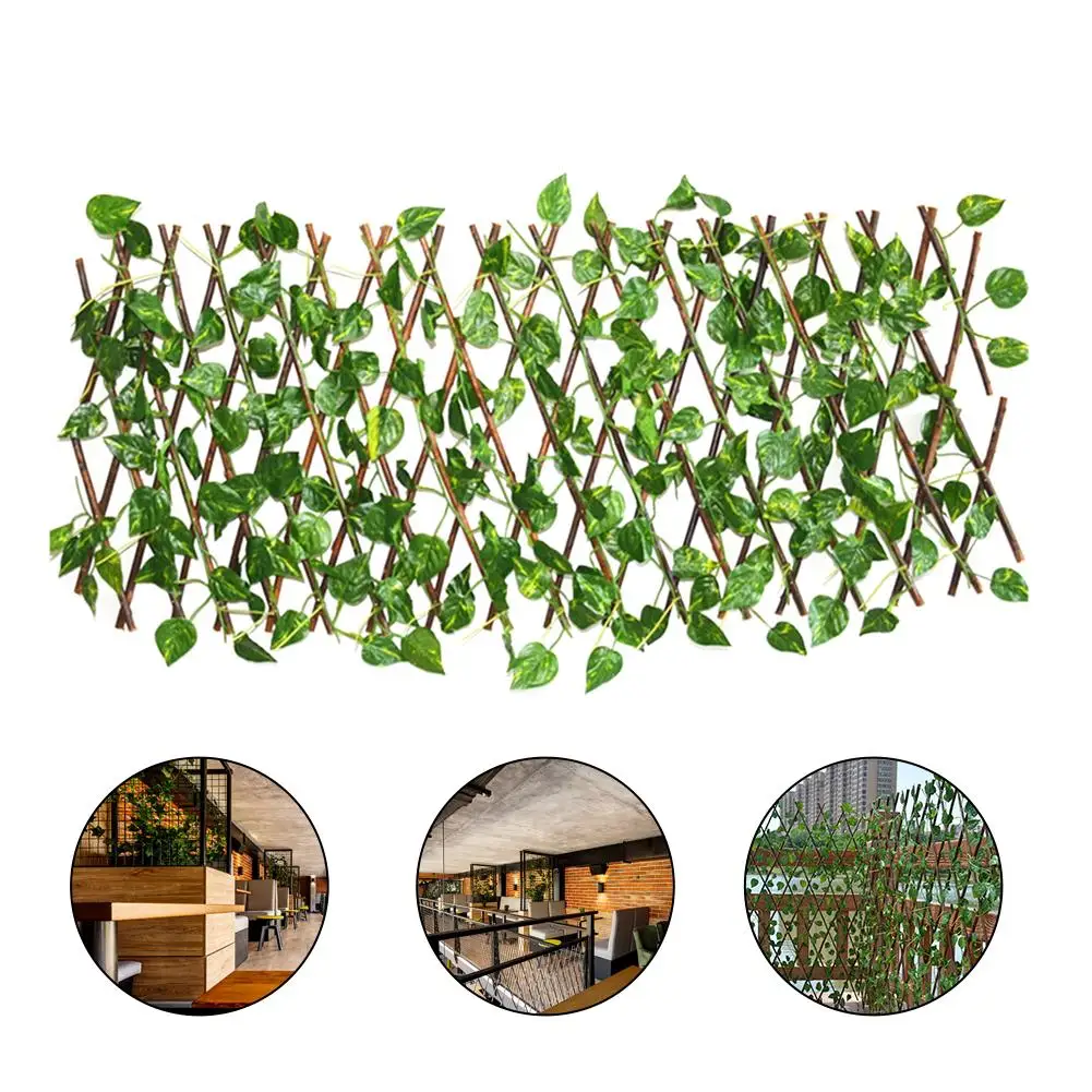 40cm Retractable Artificial Garden Fence Wood Vines Climbing Frame Gardening Plant Fence Vegetable Plant Decor Greenery Walls
40cm Retractable Artificial Garden Fence Wood Vines Climbing Frame Gardening Plant Fence Vegetable Plant Decor Greenery Walls