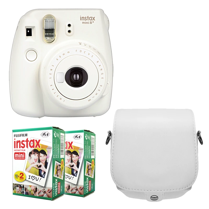 Fujifilm Instax Mini 8 Plus камера ваниль + Fuji 40 пленка мгновенный белый край фото простое
