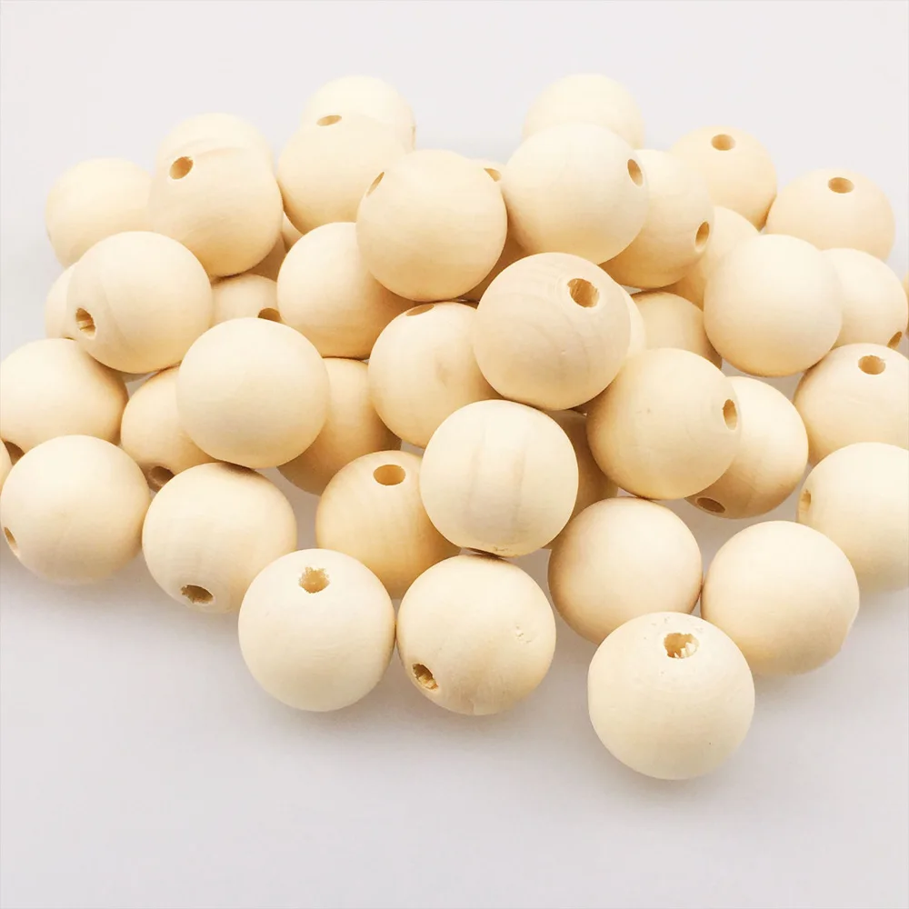 5-500pcs Round Natural Color Wooden Beads DIY Accessories 4-40mm Loose Spacer Ball Wood Beads For Jewelry Making
5-500pcs Round Natural Color Wooden Beads DIY Accessories 4-40mm Loose Spacer Ball Wood Beads For Jewelry Making