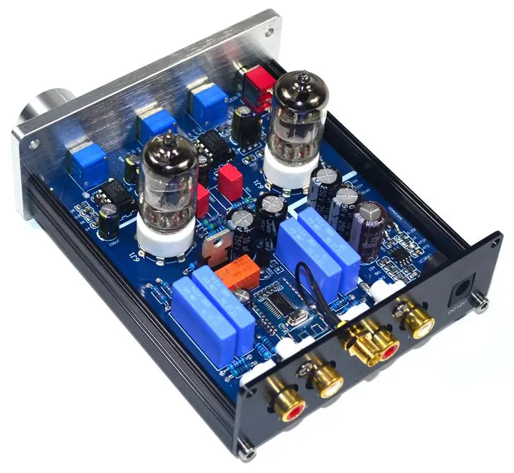 HIFI bile preamp 6J1 tube high and low sound adjustment 4.2 Bluetooth machine With power
HIFI bile preamp 6J1 tube high and low sound adjustment 4.2 Bluetooth machine With power