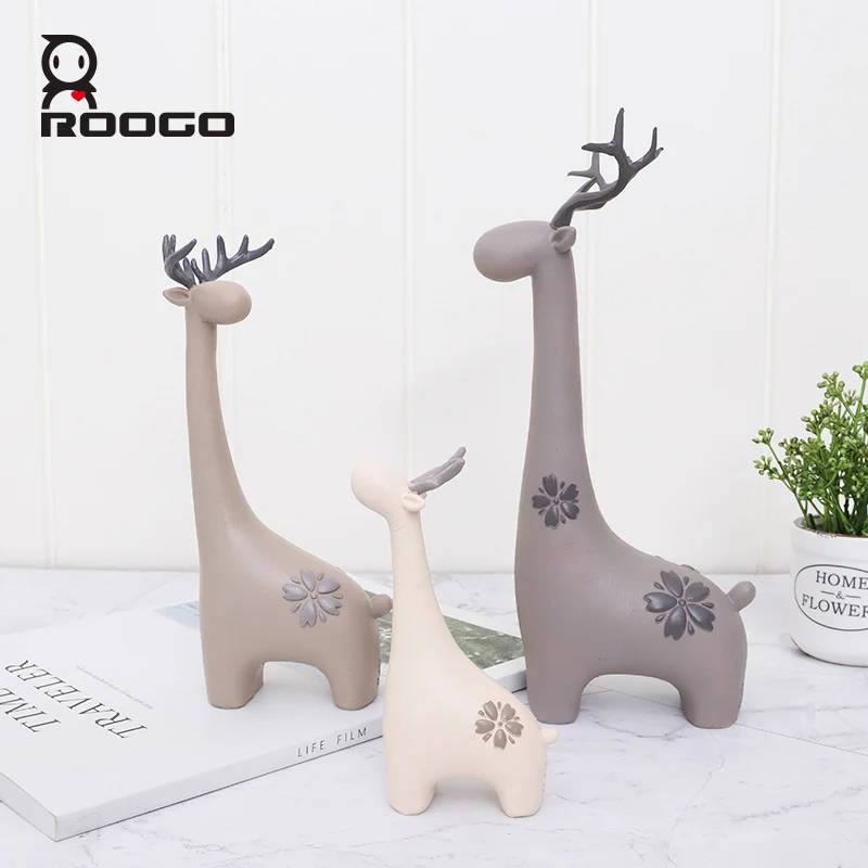 Roogo Creative Deer Family Ornaments For Home Decor Cute Miniature Figurines Anniversary Gift Resin Living Room Decorations
Roogo Creative Deer Family Ornaments For Home Decor Cute Miniature Figurines Anniversary Gift Resin Living Room Decorations