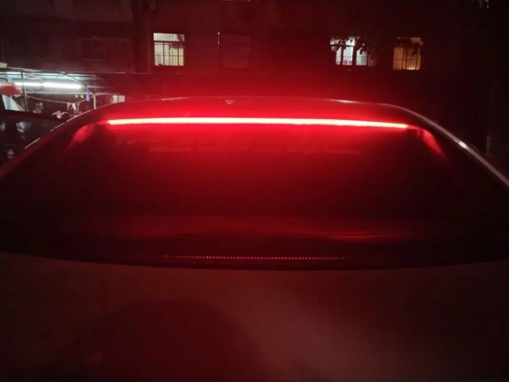 Car Flexible LED High Mount Stop Rear Tail Warning Light Waterproof for Mitsubishi outlander 2016 lancer 10 9 pajero Car Styling
Car Flexible LED High Mount Stop Rear Tail Warning Light Waterproof for Mitsubishi outlander 2016 lancer 10 9 pajero Car Styling