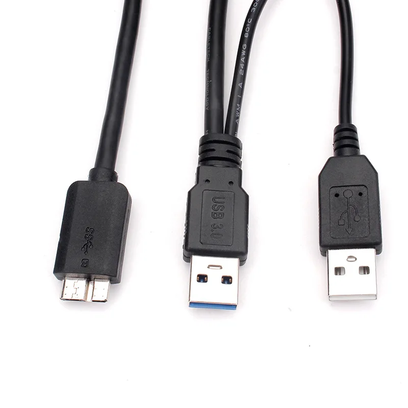 Кабель для синхронизации данных Micro B-USB 3 0 типа A кабель жесткого диска большой
