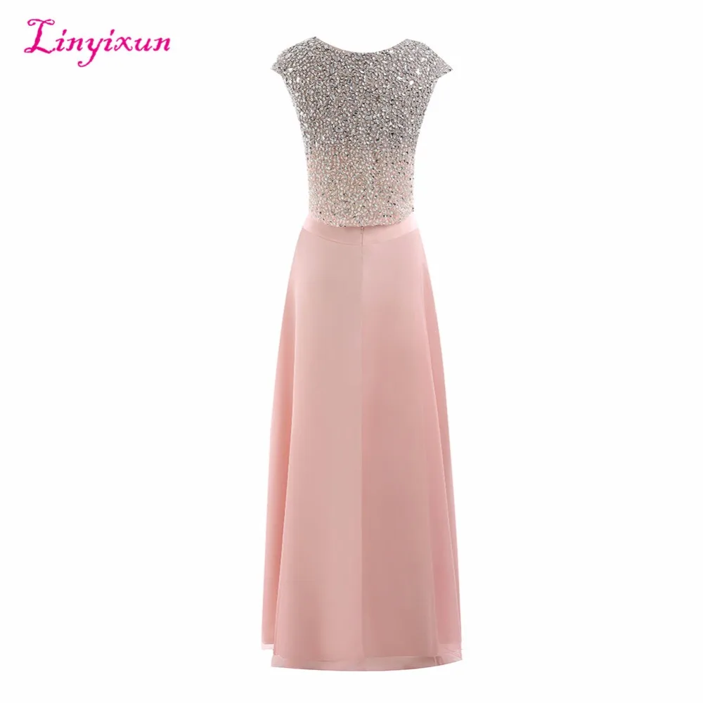 Linyixun реальное фото Новое поступление платья для выпускного вечера vestido de festa с