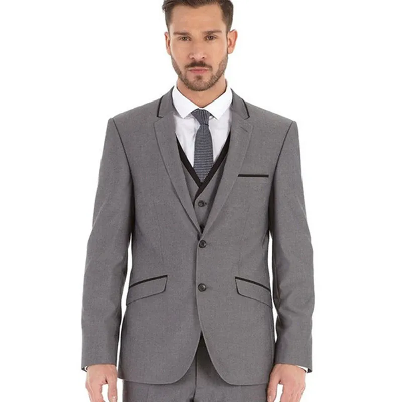 New Men's suits Custom Made Groom Tuxedos Notch Lapel Best Man Suit Groomsman Men Wedding Suits
New Men's suits Custom Made Groom Tuxedos Notch Lapel Best Man Suit Groomsman Men Wedding Suits