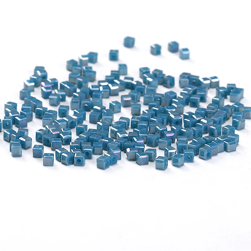 NEW Crystal Beads Sea Blue AB 100pc 2mm Austria Charm Glass Beads Square-shape Crystal Beads for Jewelry Making C-1
NEW Crystal Beads Sea Blue AB 100pc 2mm Austria Charm Glass Beads Square-shape Crystal Beads for Jewelry Making C-1