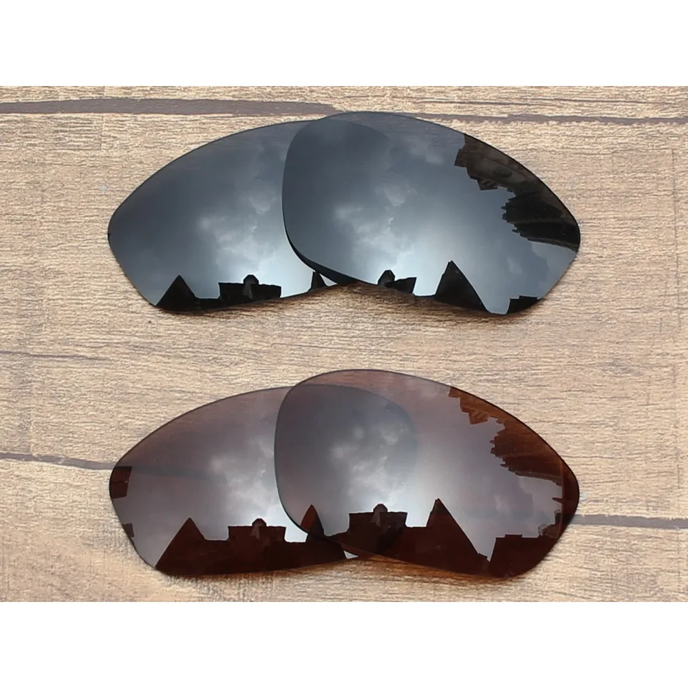Vonxyz 2 Pairs Stealth Black & Bronze Brown Polycarbonate Replacement Lenses for-Oakley Straight Jacket 2007 Frame
Vonxyz 2 Pairs Stealth Black & Bronze Brown Polycarbonate Replacement Lenses for-Oakley Straight Jacket 2007 Frame