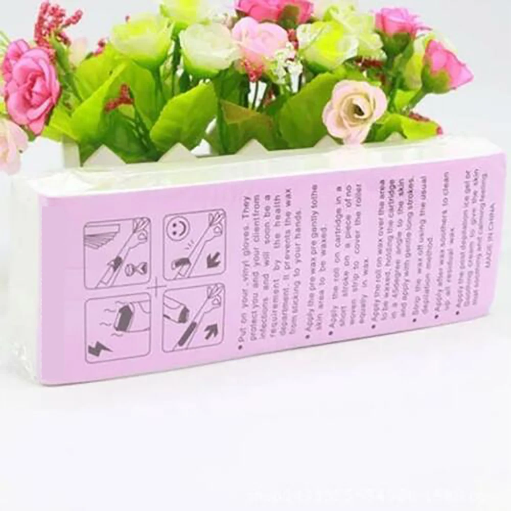 100pcs Wax Strips For Hair Removal Depilatory Nonwoven Epilator Wax Strip Paper Roll Shaving Waxing Health Beauty Smooth Legs
100pcs Wax Strips For Hair Removal Depilatory Nonwoven Epilator Wax Strip Paper Roll Shaving Waxing Health Beauty Smooth Legs