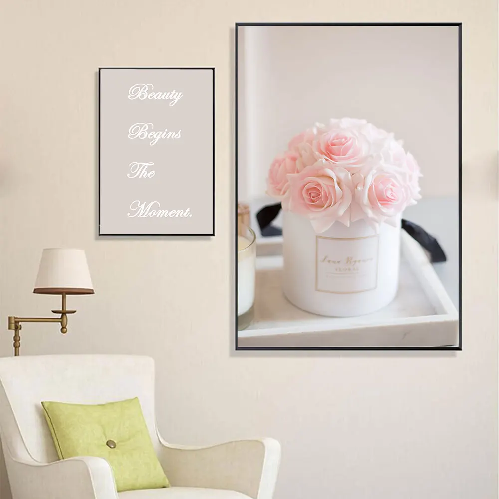 Light Pink Flower Poster Life Quote Canvas Print Minimalist Wall Art Painting Nordic Decorative Picture Home Decor Unframed
Light Pink Flower Poster Life Quote Canvas Print Minimalist Wall Art Painting Nordic Decorative Picture Home Decor Unframed