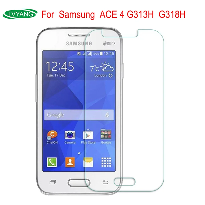 Закаленное стекло для Samsung Galaxy Ace 4 Lite G313 G313H Neo G318 G318H Trend 2 Защитная пленка экрана|glass