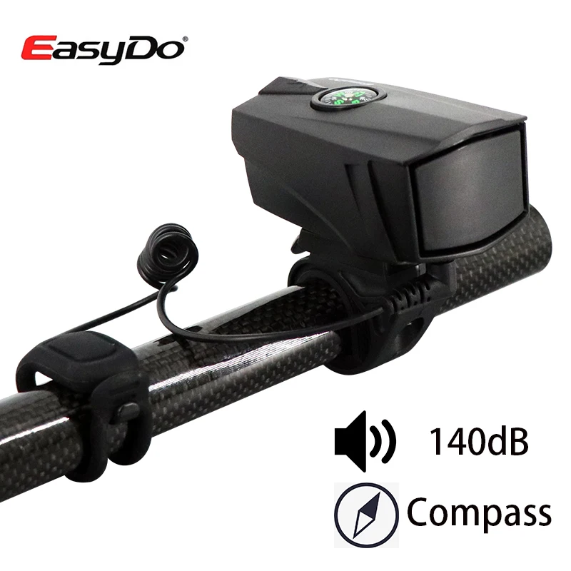 Easydo 2 mode Bike Electric Horn with Compass IPX-4 Waterproof MTB Road Bike 140dB Electric Bell Cycling Handlebar Line control
Easydo 2 mode Bike Electric Horn with Compass IPX-4 Waterproof MTB Road Bike 140dB Electric Bell Cycling Handlebar Line control