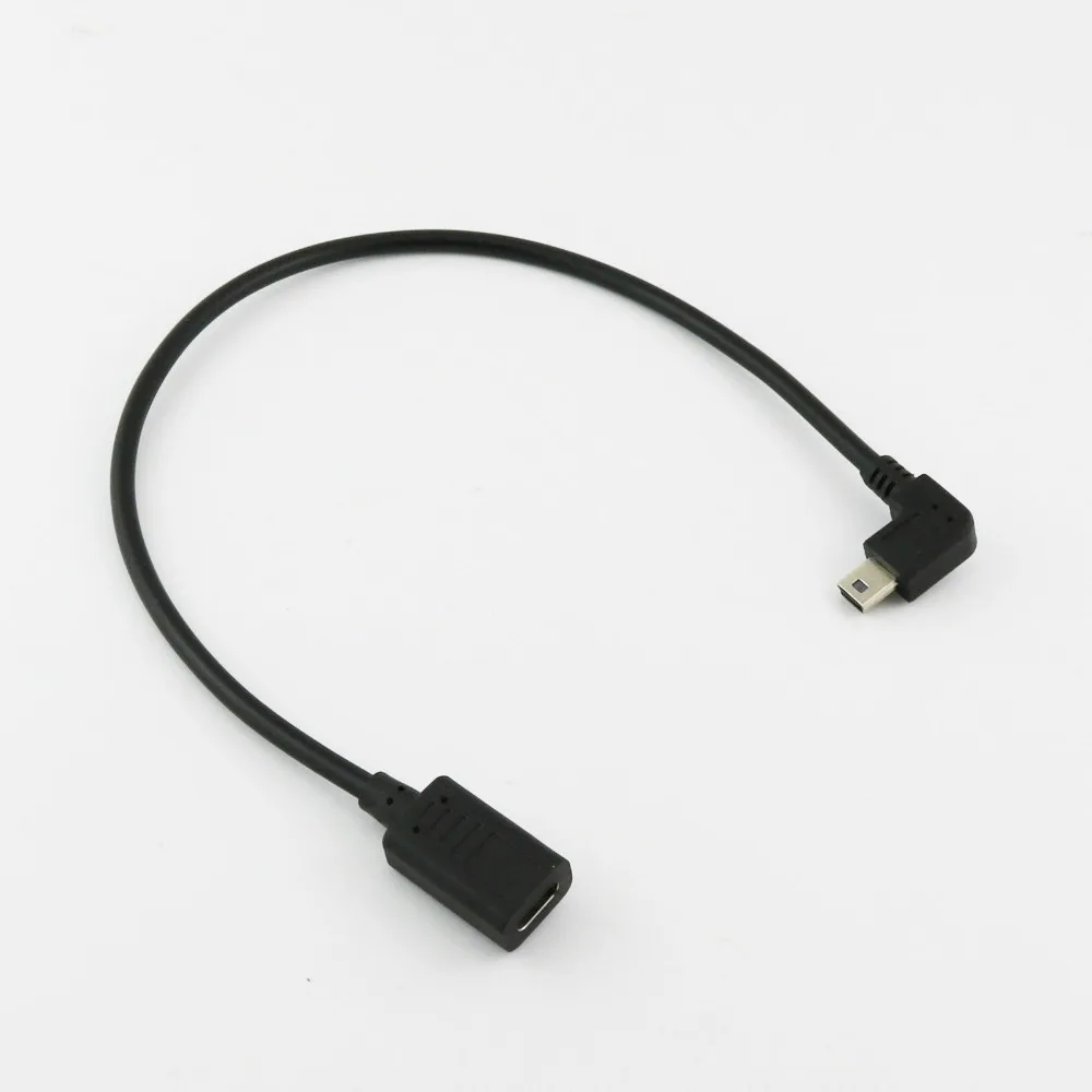 10 шт., мини USB 5 контактов, штекер, под прямым углом, Женский кабель для зарядки и передачи данных 3,1 типа C, 30 см
10 шт., мини USB 5 контактов, штекер, под прямым углом, Женский кабель для зарядки и передачи данных 3,1 типа C, 30 см