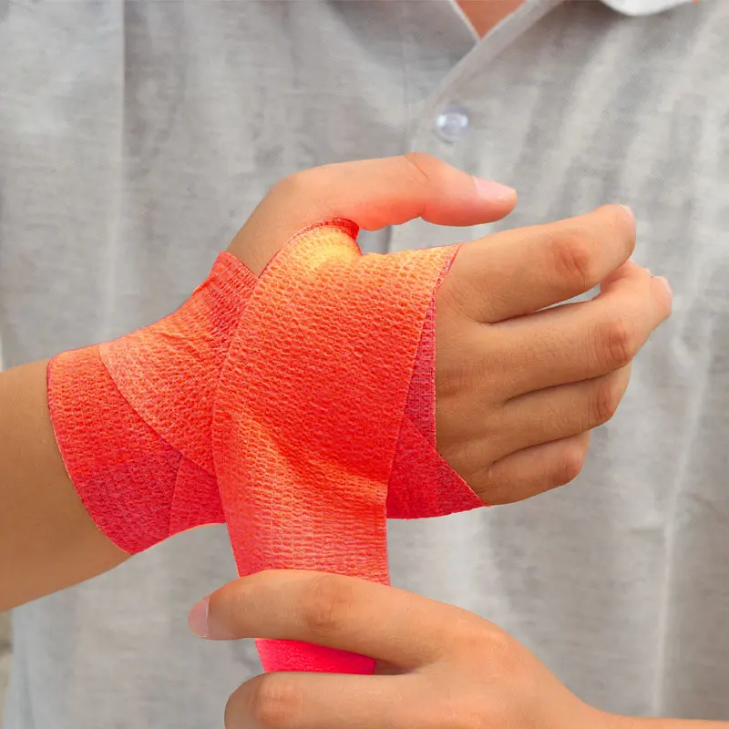 2.5/4.5/7.5CM Self-Adhesive Ankle Finger Muscle Care Elastic Medical Bandage Sports Safety Bandaging Fixed Bandage Gauze Tape
2.5/4.5/7.5CM Self-Adhesive Ankle Finger Muscle Care Elastic Medical Bandage Sports Safety Bandaging Fixed Bandage Gauze Tape