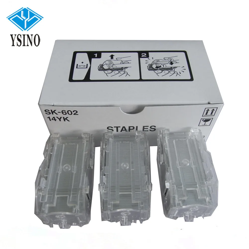 Штапельные картриджи 14YK SK602 для Konica Minolta Bizhub C454 C554 C454e C554e C452 C552 C652 C654 C754
Штапельные картриджи 14YK SK602 для Konica Minolta Bizhub C454 C554 C454e C554e C452 C552 C652 C654 C754