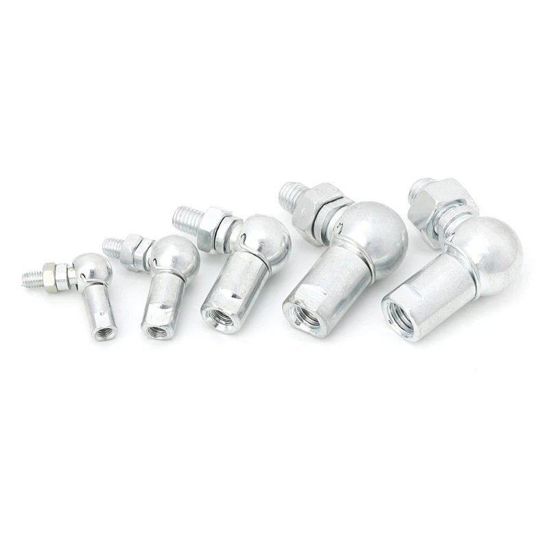 Фото M5/M6/M8/M10/M12 гибкий правый стержень шаровой подшипник из углеродистой стали для