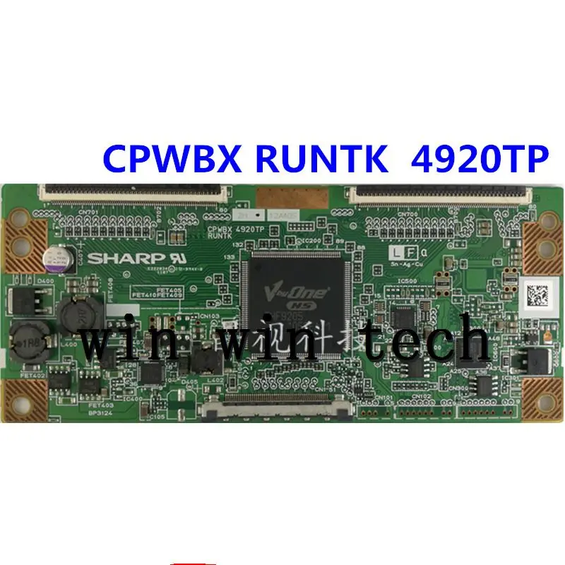Бесплатная доставка 100% оригинал CPWBX RUNTK 4920TP логическая плата TLM60V89GP LK600D3LA38
Бесплатная доставка 100% оригинал CPWBX RUNTK 4920TP логическая плата TLM60V89GP LK600D3LA38