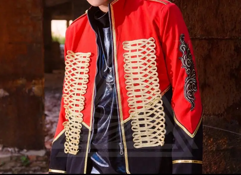 S-3XL / Hot / Spring Men's New Fashion Personality colorblock jacket collar collar personality jacket
S-3XL / Hot / Spring Men's New Fashion Personality colorblock jacket collar collar personality jacket
