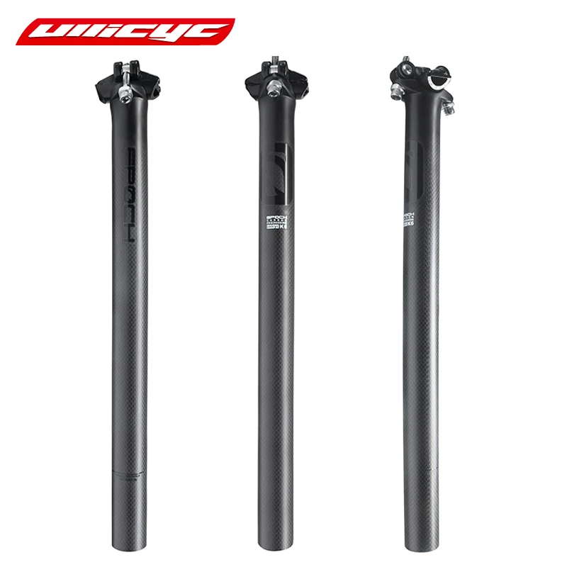 Ullicyc Bicycle 3K Matte Full Carbon SeatPost MTB/Road Bike Carbon Fiber Seatposts Seat tube 27.2/30.8/31.6/33.9/34.9*350/400mm
Ullicyc Bicycle 3K Matte Full Carbon SeatPost MTB/Road Bike Carbon Fiber Seatposts Seat tube 27.2/30.8/31.6/33.9/34.9*350/400mm